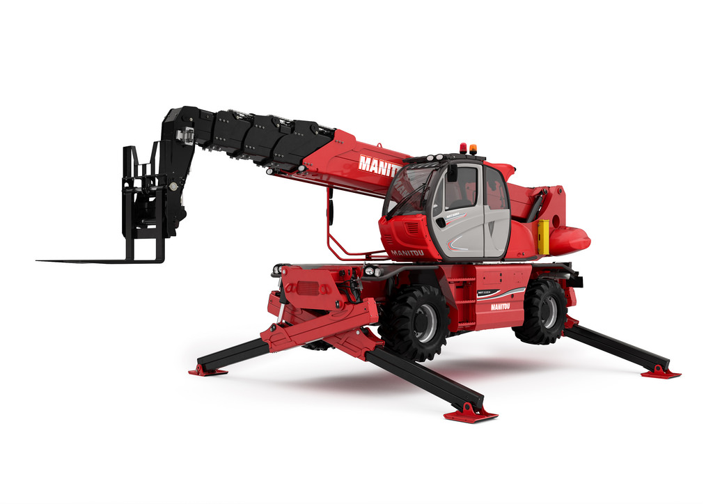 Manitou rotating telehandlers