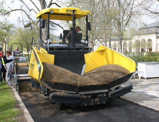 Bomag road building equipment