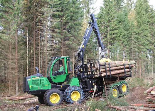 John Deere 1110G forwarder