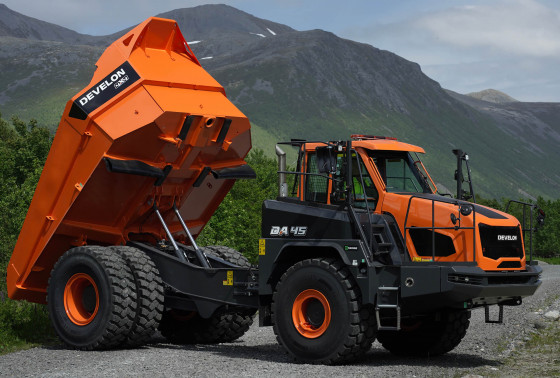 Articulated dump trucks